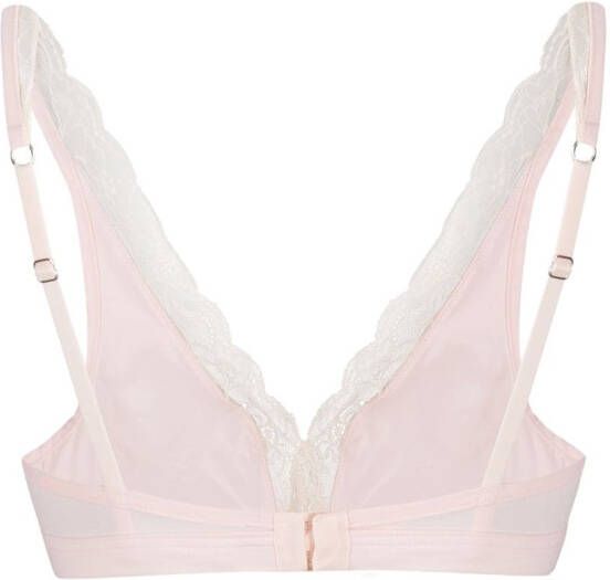 Hanro Bh met kant Beige