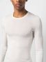 Hanro T-shirt van wolmix Wit - Thumbnail 5