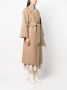 Harris Wharf London Mantel met ceintuur Beige - Thumbnail 3