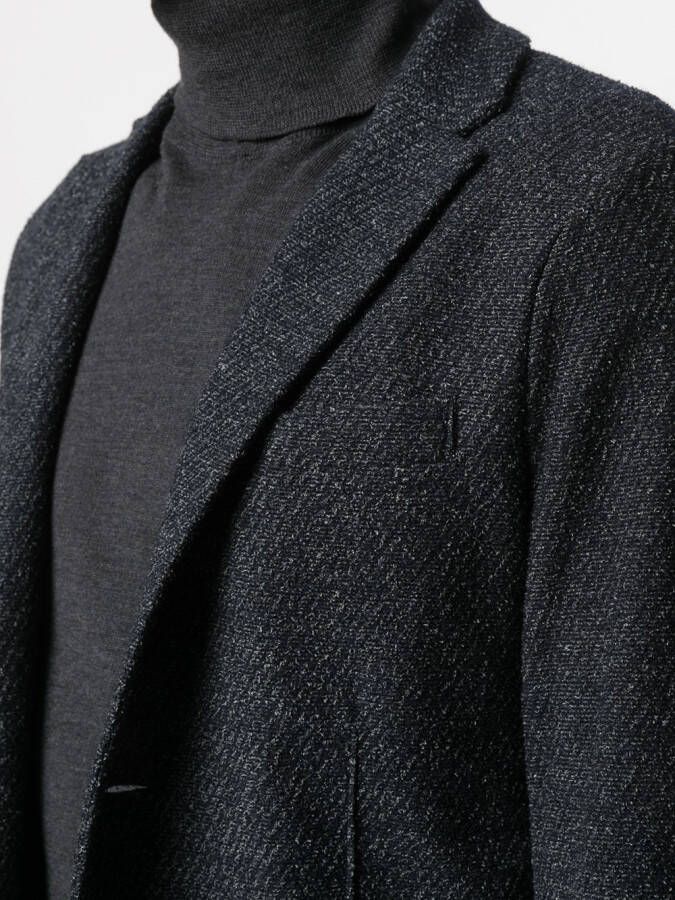 Harris Wharf London Blazer met enkele rij knopen Blauw