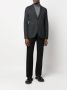 Harris Wharf London Blazer met enkele rij knopen Grijs - Thumbnail 2