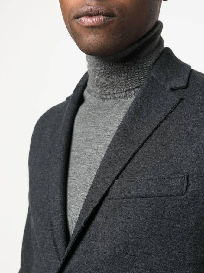 Harris Wharf London Blazer met enkele rij knopen Grijs