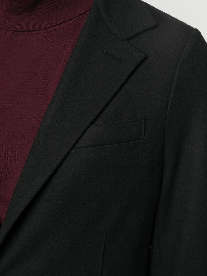 Harris Wharf London Blazer met enkele rij knopen Zwart