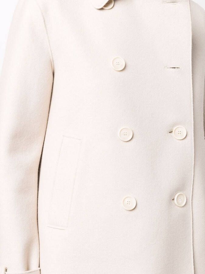 Harris Wharf London Jack met dubbele rij knopen Beige