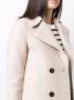 Harris Wharf London Jack met dubbele rij knopen Beige - Thumbnail 5