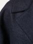 Harris Wharf London Mantel met dubbele rij knopen Blauw - Thumbnail 5