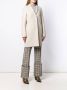 Harris Wharf London Mantel met enkele rij knopen Beige - Thumbnail 3