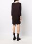 Harris Wharf London Mini-jurk van scheerwol Rood - Thumbnail 4