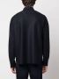 Harris Wharf London Shirtjack met rits Blauw - Thumbnail 4
