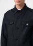 Harris Wharf London Shirtjack met rits Blauw - Thumbnail 5