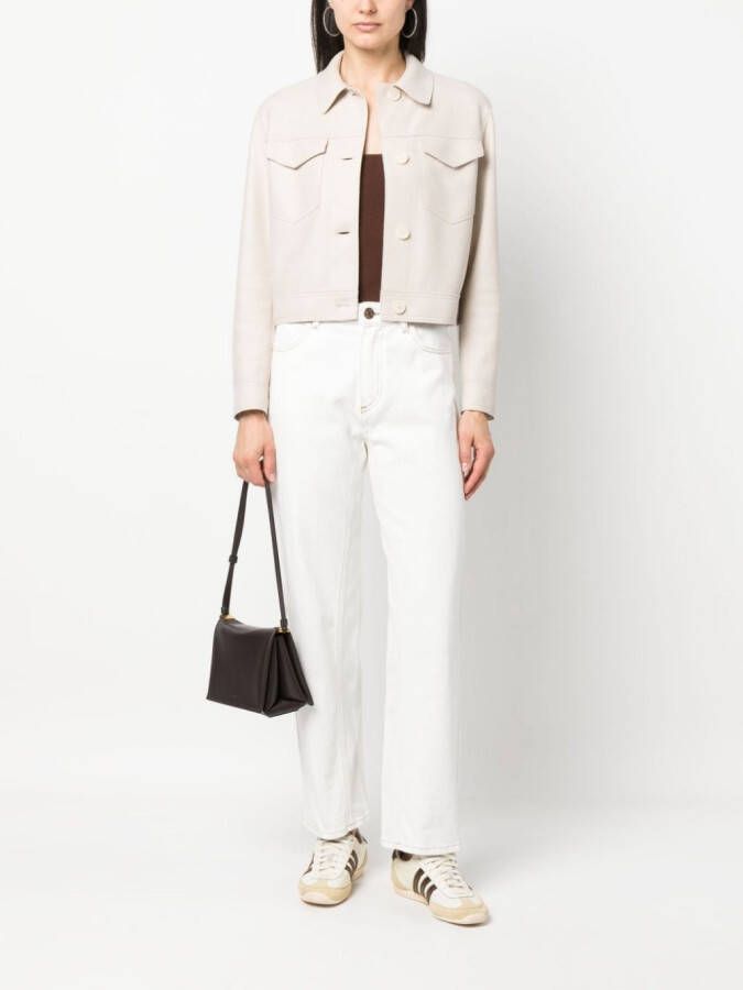 Harris Wharf London Cropped jack Beige