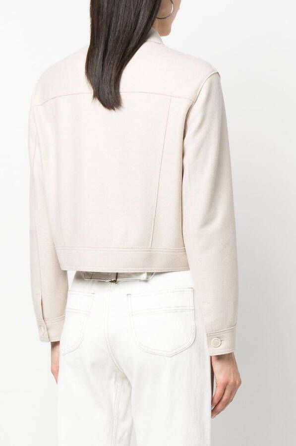 Harris Wharf London Cropped jack Beige