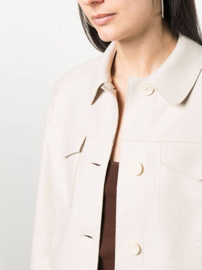 Harris Wharf London Cropped jack Beige