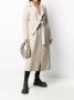 Harris Wharf London Wollen jas Beige - Thumbnail 2