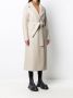 Harris Wharf London Wollen jas Beige - Thumbnail 3