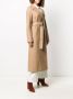 Harris Wharf London Wollen jas Beige - Thumbnail 3