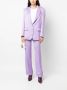 Hebe Studio Blazer met ceintuur Paars - Thumbnail 2