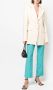 Hebe Studio High waist broek Blauw - Thumbnail 2