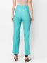Hebe Studio High waist broek Blauw - Thumbnail 4