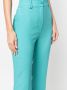 Hebe Studio High waist broek Blauw - Thumbnail 5