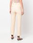 Hebe Studio High waist pantalon Beige - Thumbnail 4