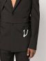 HELIOT EMIL Blazer met enkele rij knopen Bruin - Thumbnail 5