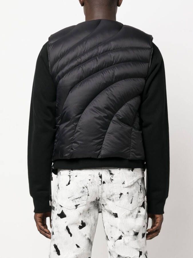 HELIOT EMIL Bodywarmer met logoprint Zwart