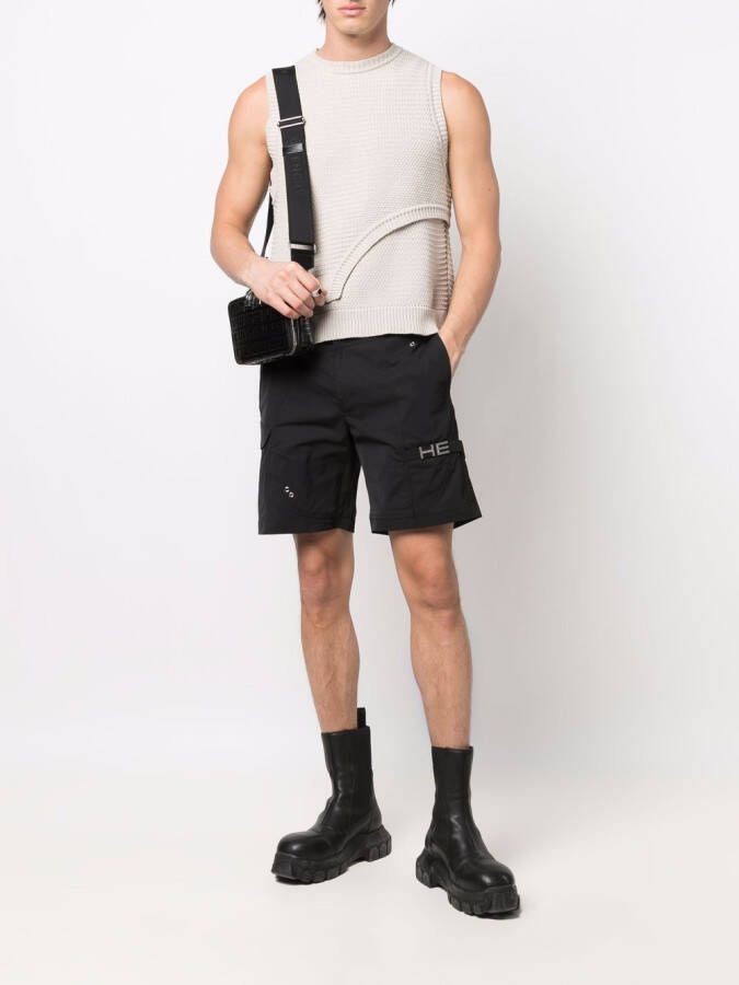 HELIOT EMIL Cargo shorts Zwart