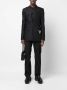 HELIOT EMIL Gestreepte blazer Zwart - Thumbnail 2