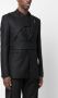 HELIOT EMIL Gestreepte blazer Zwart - Thumbnail 3