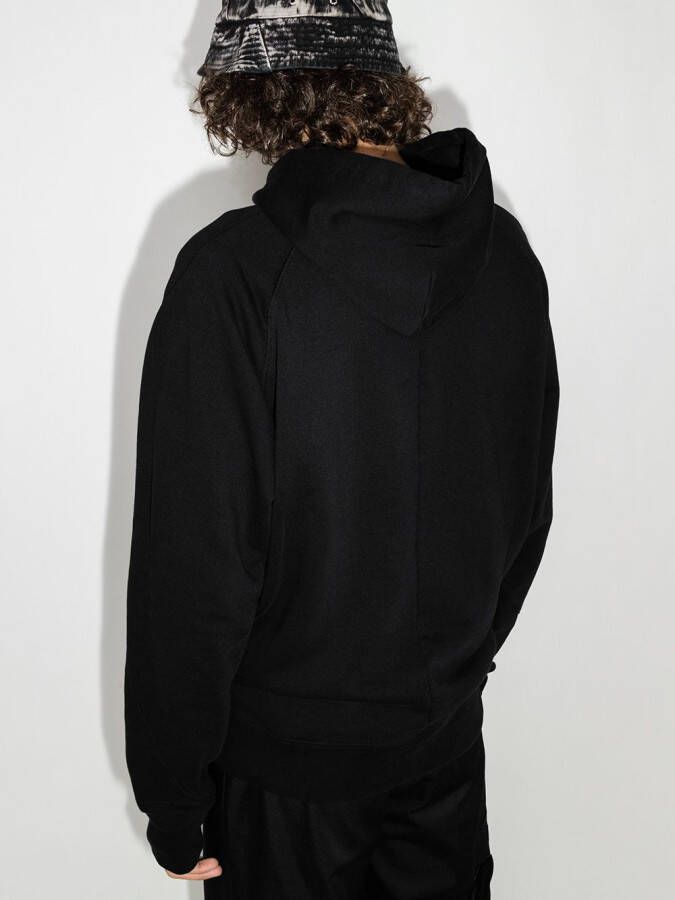 HELIOT EMIL Hoodie met logoprint Zwart