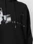 HELIOT EMIL Hoodie met print Zwart - Thumbnail 5