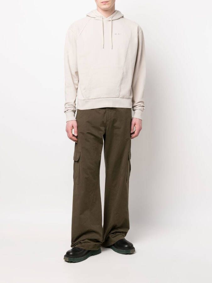 HELIOT EMIL Hoodie met vlakken Beige