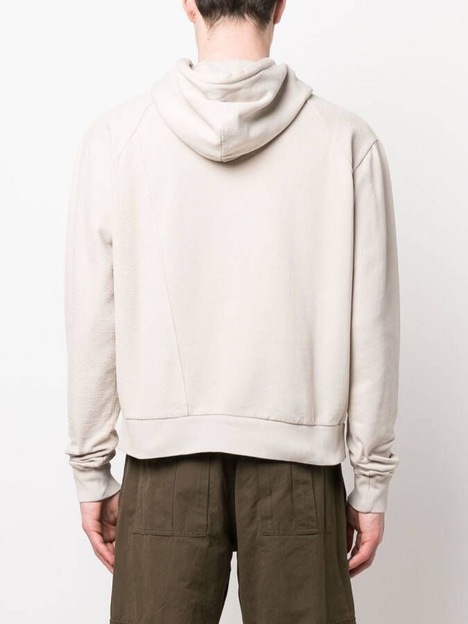 HELIOT EMIL Hoodie met vlakken Beige
