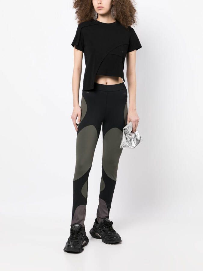 HELIOT EMIL T-shirt met logoprint Zwart