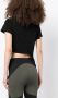 HELIOT EMIL T-shirt met logoprint Zwart - Thumbnail 4