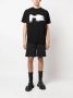 HELIOT EMIL T-shirt met logoprint Zwart - Thumbnail 2