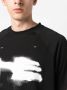 HELIOT EMIL T-shirt met logoprint Zwart - Thumbnail 5