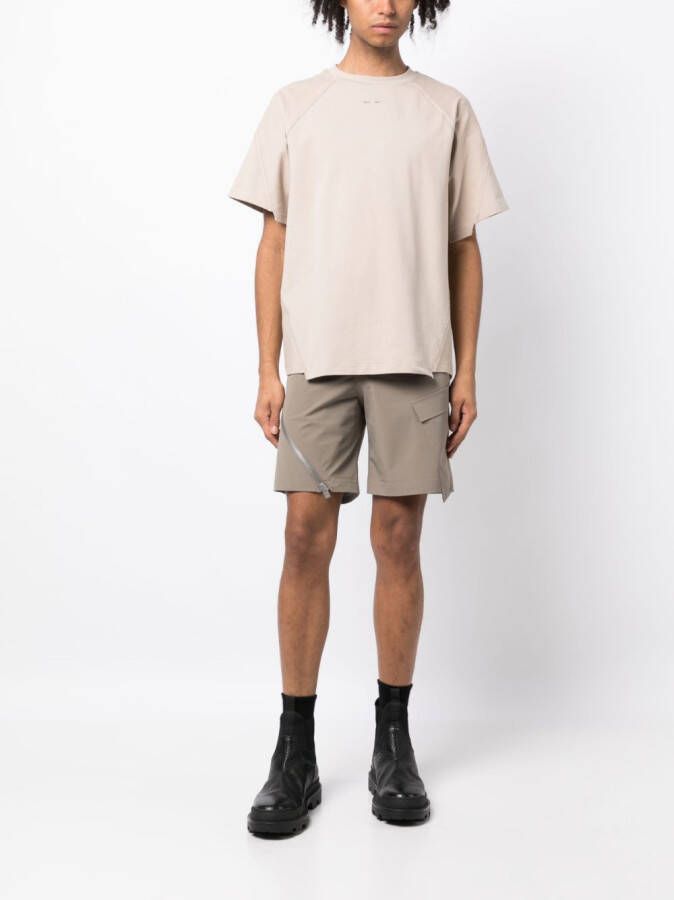 HELIOT EMIL T-shirt met ronde hals Beige