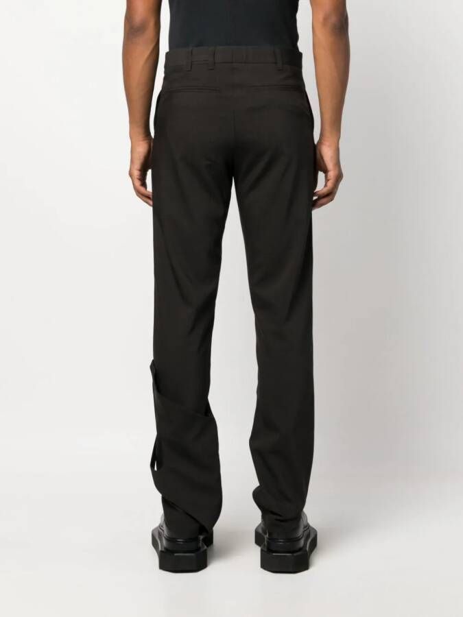 HELIOT EMIL Straight broek Bruin