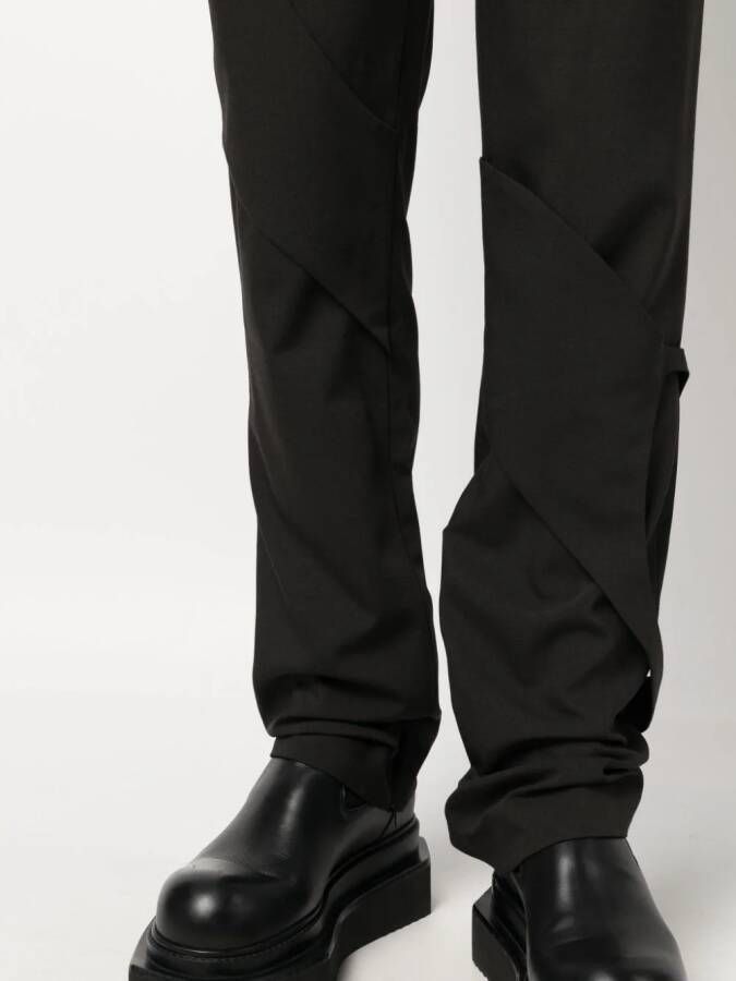 HELIOT EMIL Straight broek Bruin