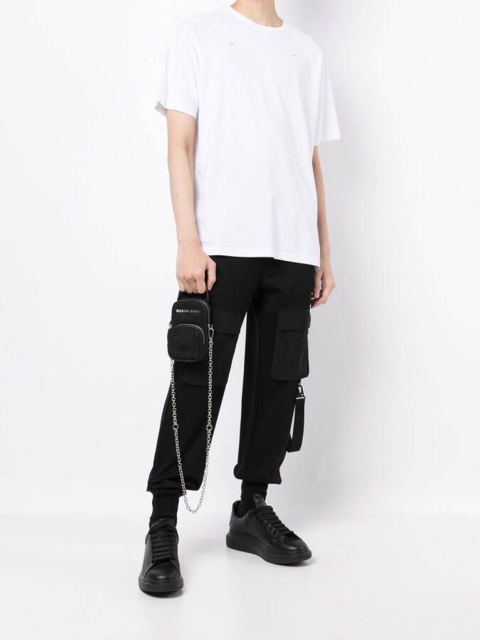 HELIOT EMIL T-shirt met logoprint Wit