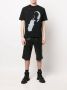 HELIOT EMIL T-shirt met print Zwart - Thumbnail 2