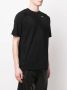 HELIOT EMIL T-shirt met vlakken Zwart - Thumbnail 3