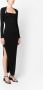 Helmut Lang Maxi-jurk met lange mouwen Zwart - Thumbnail 3