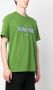 Helmut Lang T-shirt met print Groen - Thumbnail 3