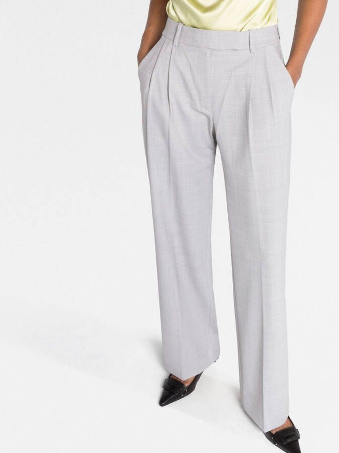 Helmut Lang High waist pantalon Beige