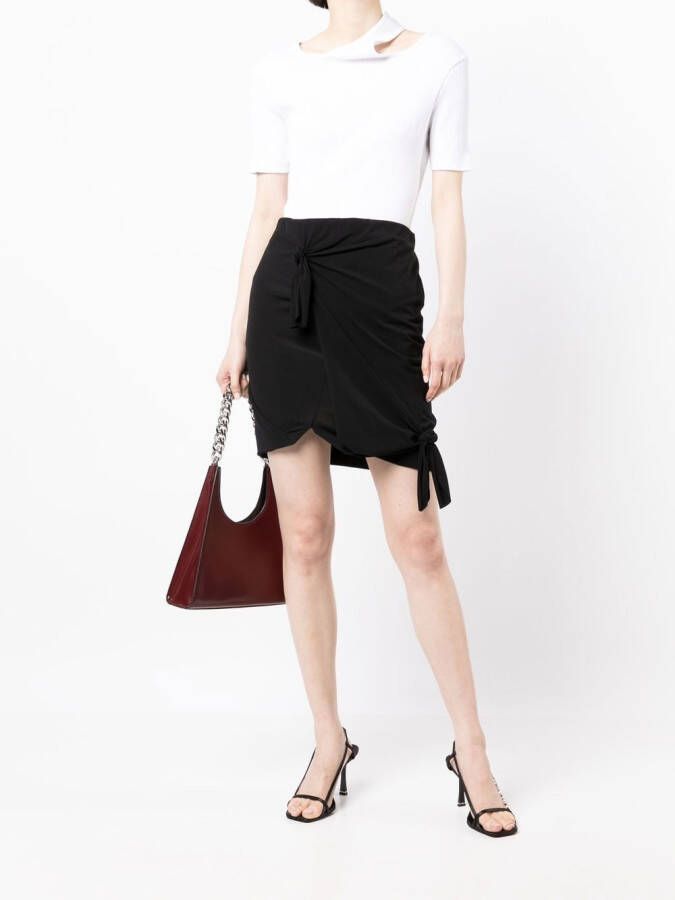 Helmut Lang High waist rok Zwart
