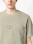 Helmut Lang T-shirt met logoprint Groen - Thumbnail 5