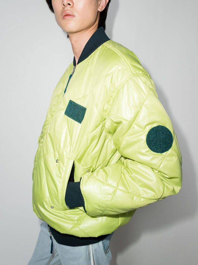 Helmut Lang Omkeerbaar bomberjack Blauw